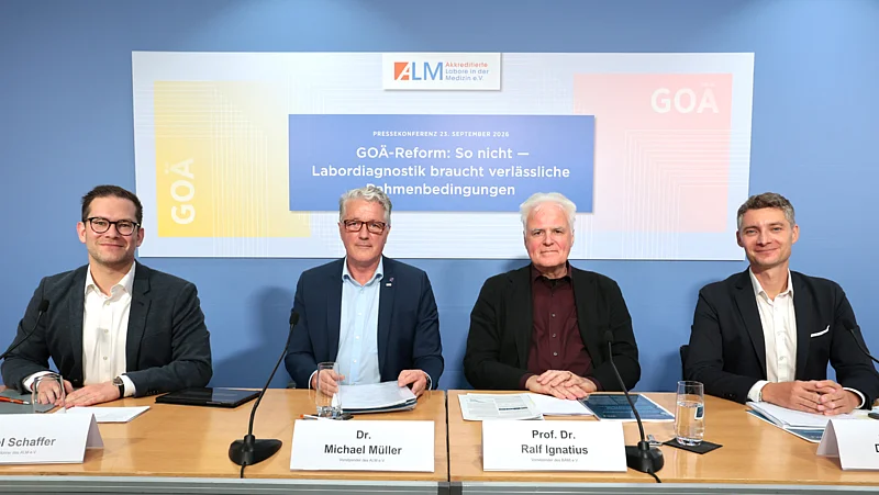 GOÄ-Reform mit Fokus auf labormedizinische Leistungen